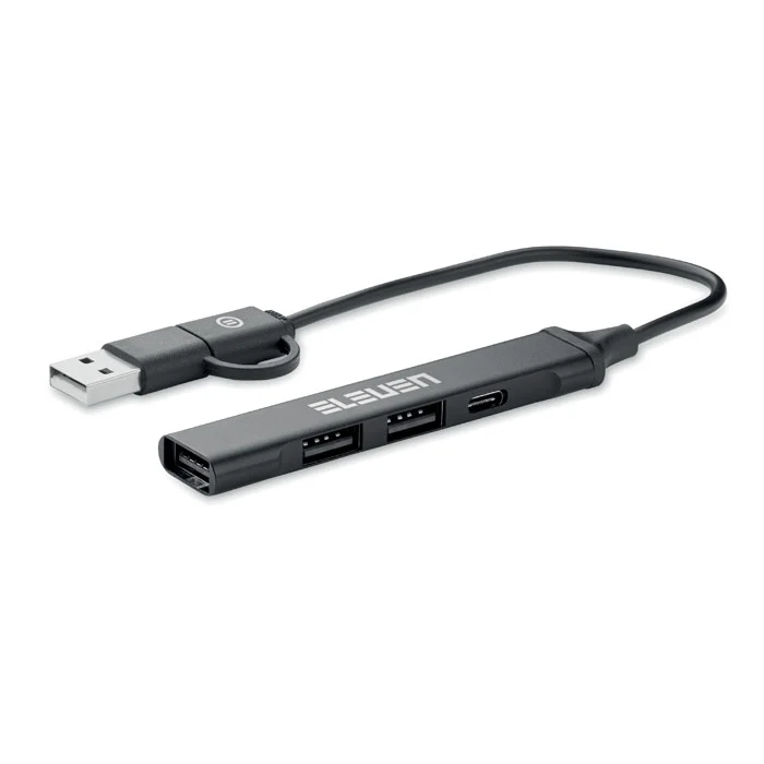 USB 4 porturi hub 19 cm Current