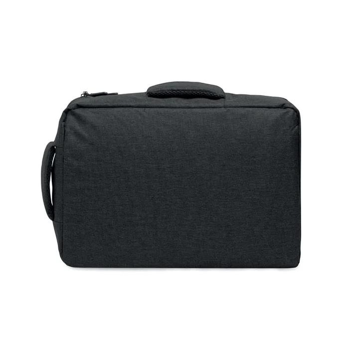 Rucsac laptop 15 inch RPET 300D cu deschidere la 180 grade și căptușeală din RPET Laugar