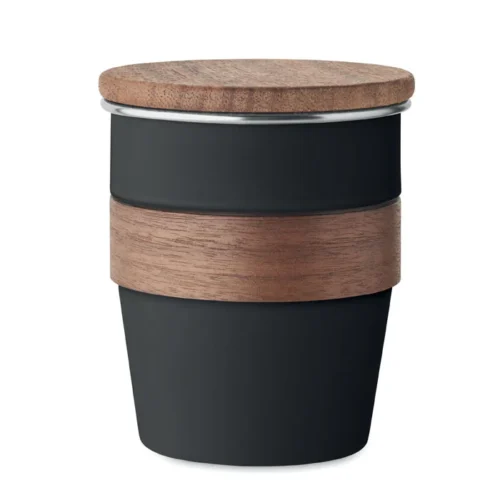 Pahar un singur perete 350 ml Walnut