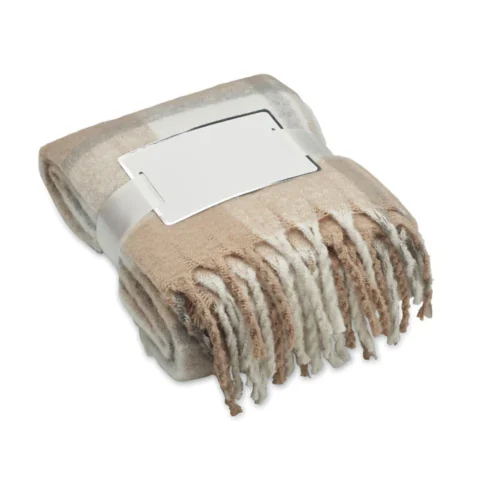Pătură de mohair în carouri Quet