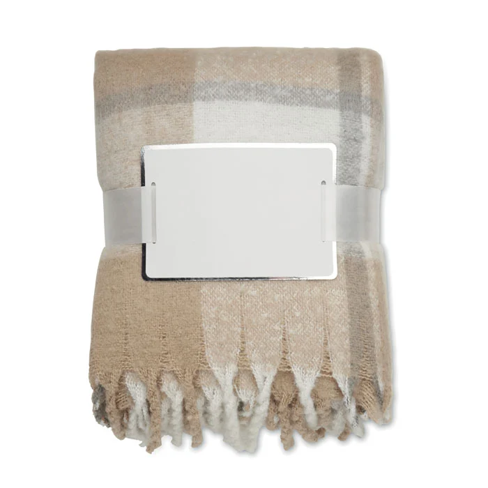Pătură de mohair în carouri Quet