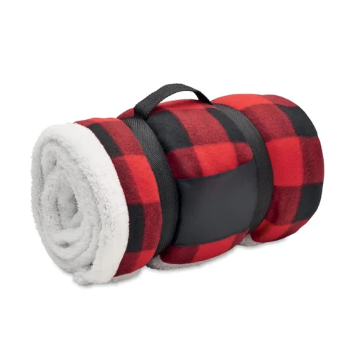 Pătură sherpa fleece RPET Shermatt