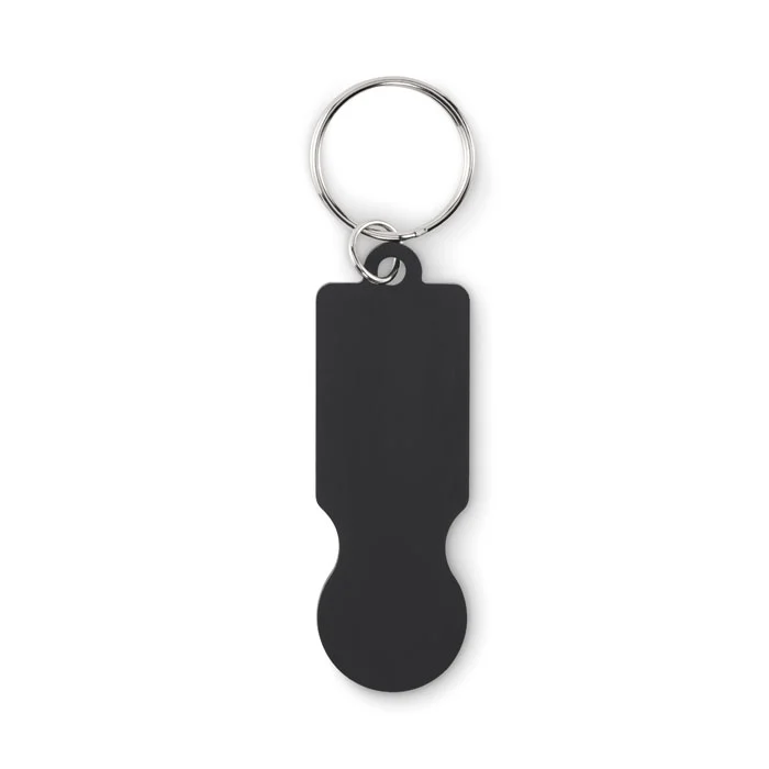 Token pentru cărucior cu breloc din aluminiu reciclat Tokley