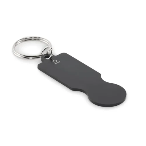 Token pentru cărucior cu breloc din aluminiu reciclat Tokley