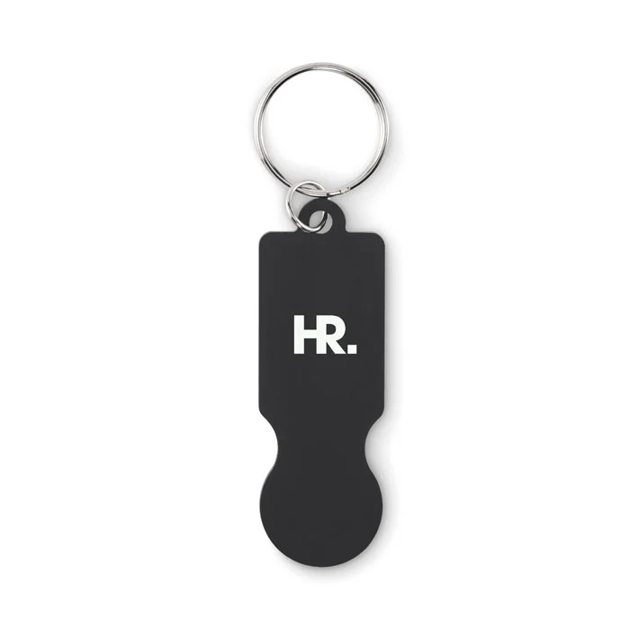 Token pentru cărucior cu breloc din aluminiu reciclat Tokley