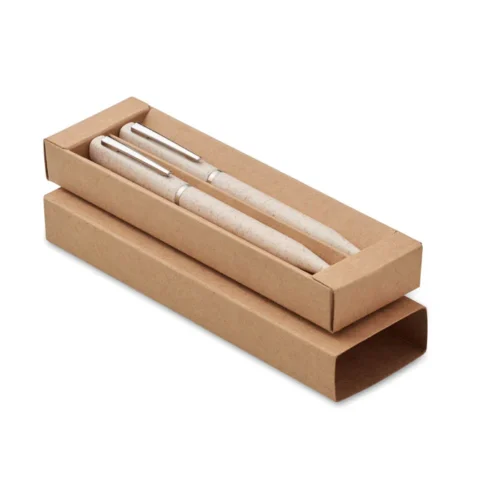 Set pixuri din paie de grâu/ABS Peat