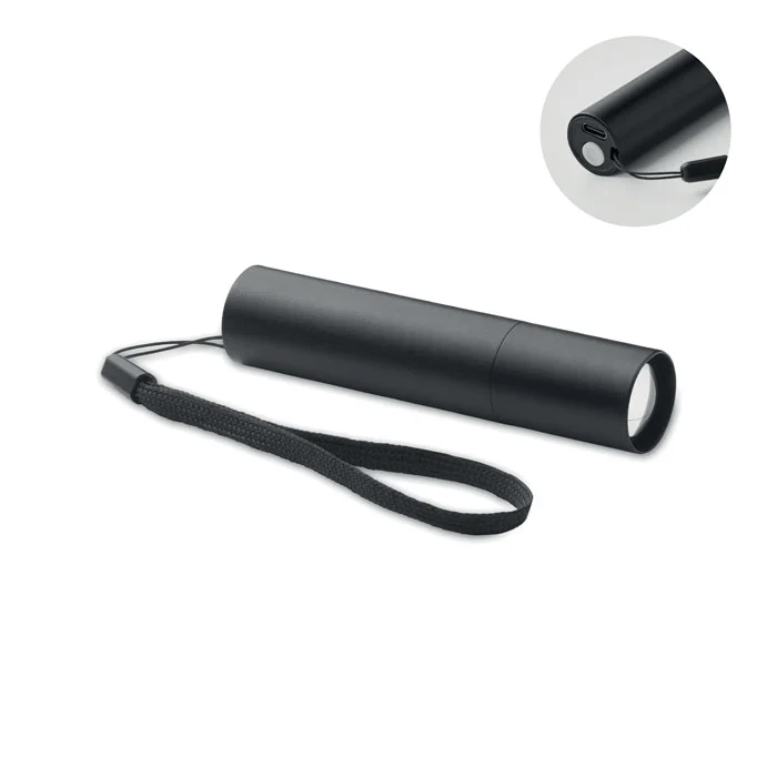 Lanternă reîncărcabilă din aluminiu 110 lumeni cu 3 setări de lumină Aluminate