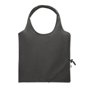 Sacoșă de cumpărături pliabilă din bumbac pre-consumator reciclat (70% Carrie Colour