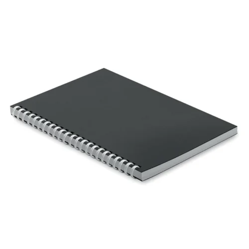 Notebook A5 cu copertă din carton reciclat, spiră moale Recarnote