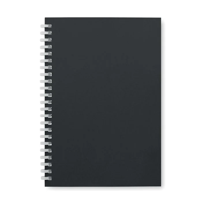 Notebook A5 cu copertă din carton reciclat, spiră moale Recarnote