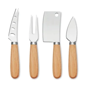 Set de 4 cuțite de brânză Camembert