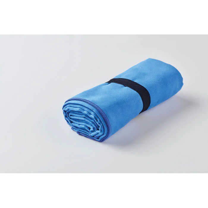 Prosop catifelat cu două fețe din microfibră pentru sport/plajă 200 gr/m² Waxoff