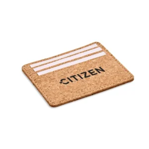 Suport pentru carduri din plută (pentru 3 carduri) cu compartiment principal RFID Wallk