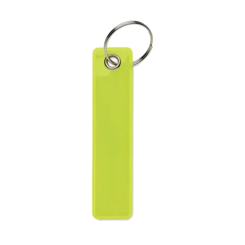 Breloc reflectorizant remove before flight din PVC Keyflect