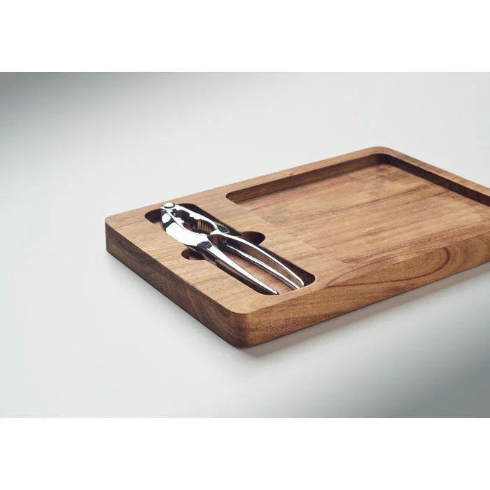 Set cu spargător de nuci Nutplate