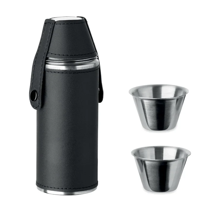 Butelcă cu pahare de shot Cocoon