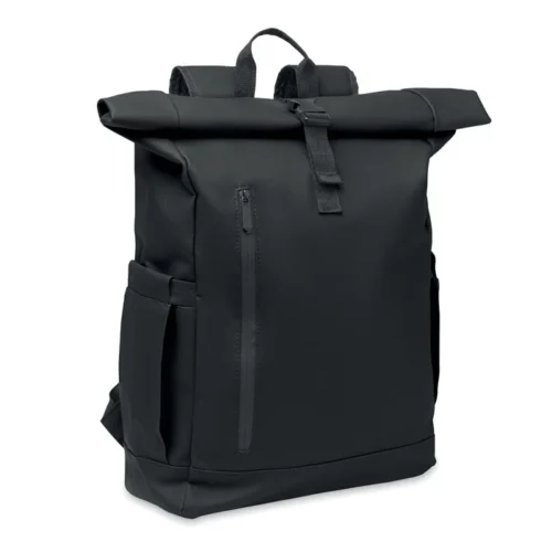 mo2643-03-ebedac7272 Rucsac rolltop pentru laptop 15 inch din poliester 600D RPET acoperit cu PU Bangkok Roll