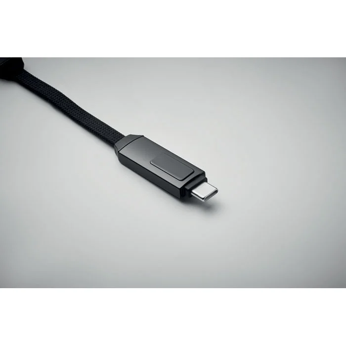 Cablu de încărcare și date 60 W cu breloc Keysto