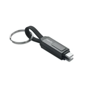 Cablu de încărcare și date 60 W cu breloc Keysto