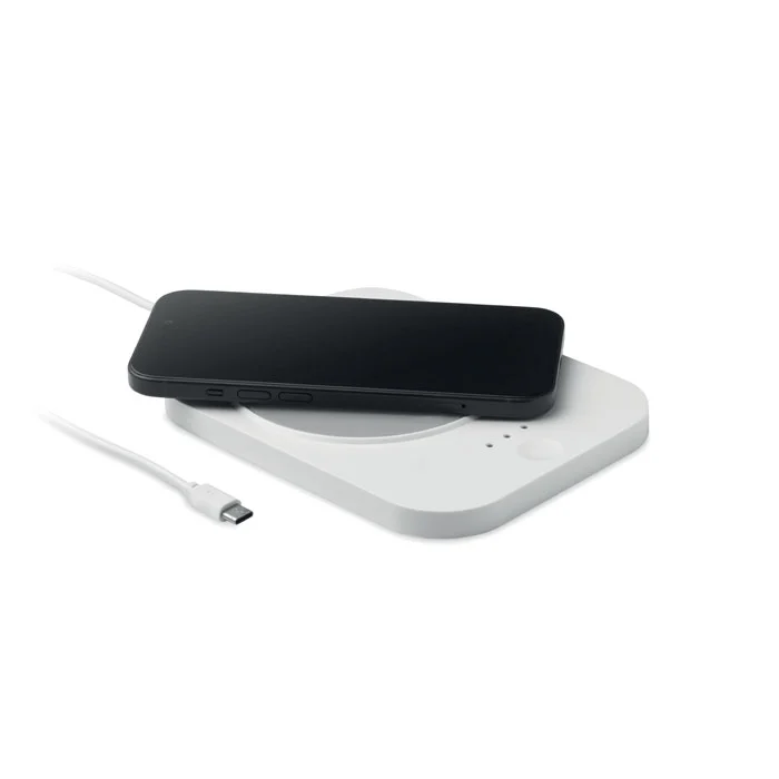 Încărcător wireless 2 în 1 de 15 W și dispozitiv de încălzire a cănii din ABS Siroter
