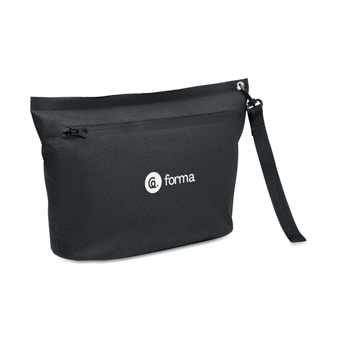Husă pentru obiecte personale sau documente din RPET 300D și înveliș Brenna Pouch