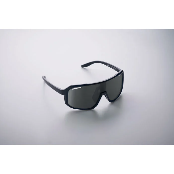 Ochelari de soare sport cu lentile oglindite și ramă colorată Flash