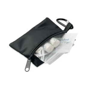 mo2819-03-9c2e4a7bcf Trusă prim ajutor, pouch RPET, cu carabină din aluminiu Careone