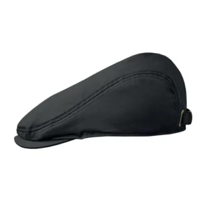 Șapcă plată Newsboy din bumbac twill 235 gr/m², închidere cu cataramă metalică Flat Peak