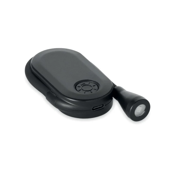 Lumină de carte LED reîncărcabilă din ABS cu corp flexibil și clip Scene