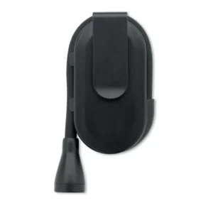 Lumină de carte LED reîncărcabilă din ABS cu corp flexibil și clip Scene