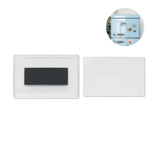 Suport foto acrilic dreptunghiular cu magnet Magme