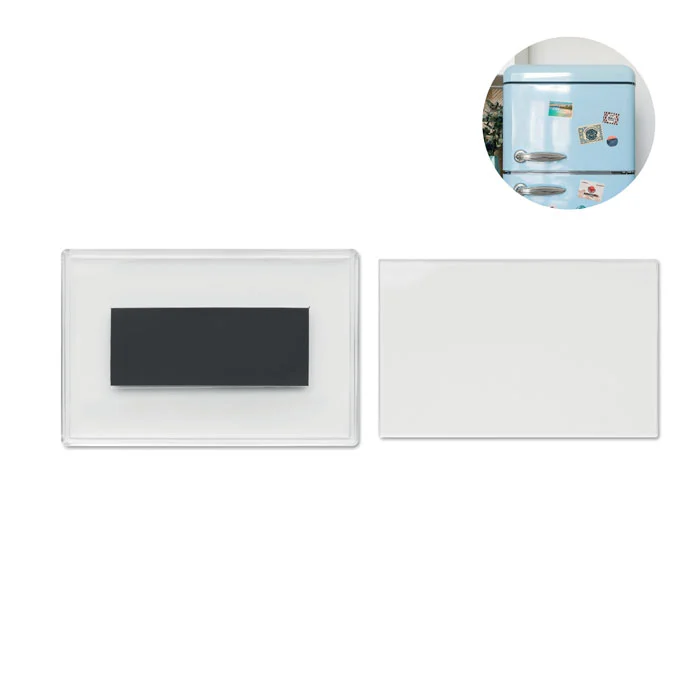 Suport foto acrilic dreptunghiular cu magnet Magme
