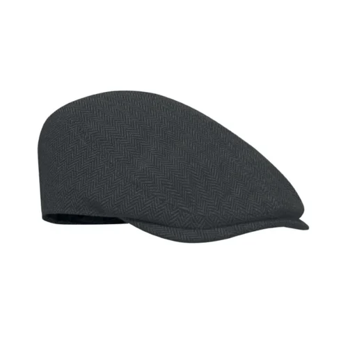 Șapcă Newsboy plată melange din poliester 335 gr/m² și închidere cu cataramă Blind Peak