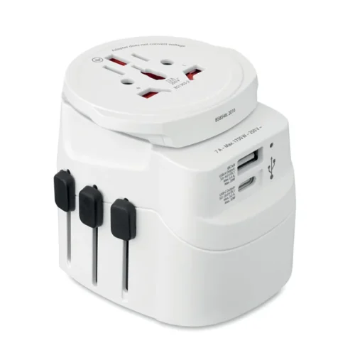 SKROSS® PRO Light USB 30 W PD Worl — adaptor universal 3 poli