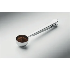 Lingură de cafea cu clemă pentru pungă, din oțel inoxidabil Spooncoop