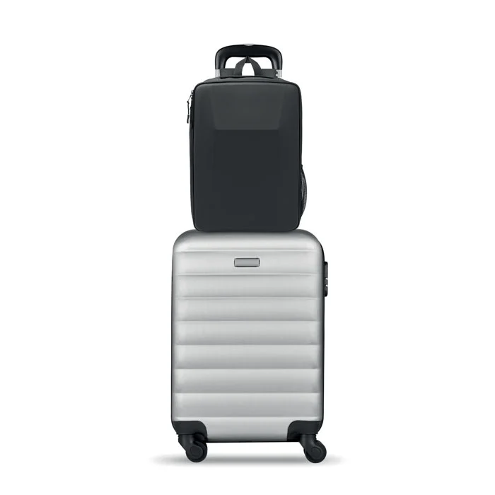 Rucsac laptop de 15'' din RPET 600D cu partea din față rigidă din EVA Novix
