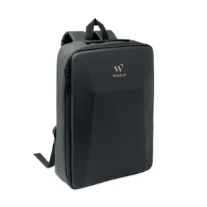 Rucsac laptop de 15'' din RPET 600D cu partea din față rigidă din EVA Novix