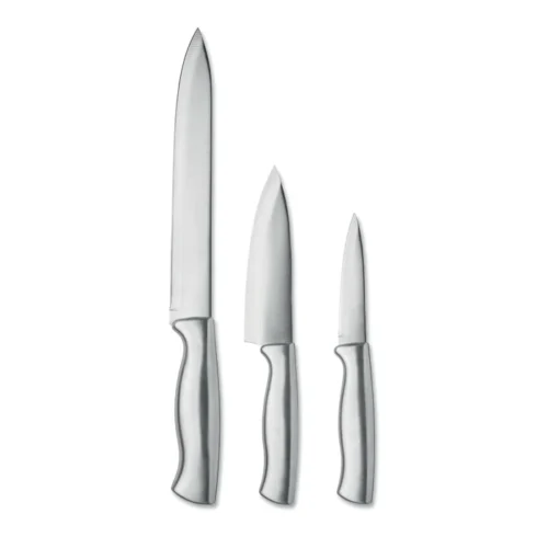 Set de 3 cuțite din oțel inoxidabil Cocinero