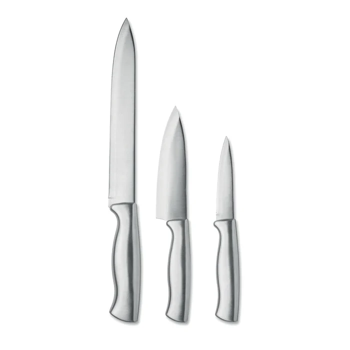 Set de 3 cuțite din oțel inoxidabil Cocinero