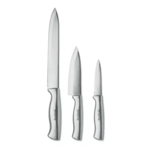 Set de 3 cuțite din oțel inoxidabil Cocinero