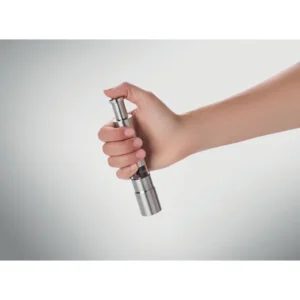 Râșniță manuală din oțel inoxidabil pentru sare sau piper Pressy