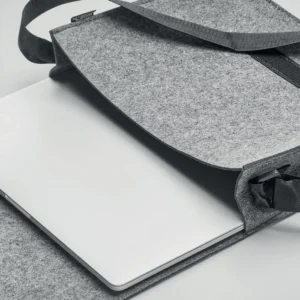 Geantă laptop fetru RPET Baglo
