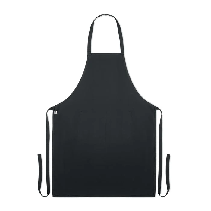Șorț de bucătărie cu 2 buzunare frontale din bumbac organic de 200 gr/m² Raipur Colour