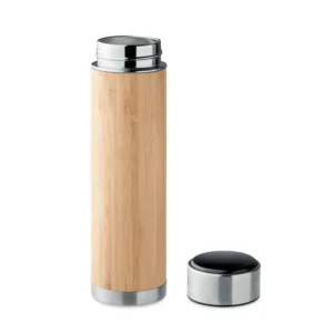mo6327-40-side-c85f8ad249 Termos cu perete dublu din oțel inoxidabil/bamboo, cu infuzor de ceai în interior Panay