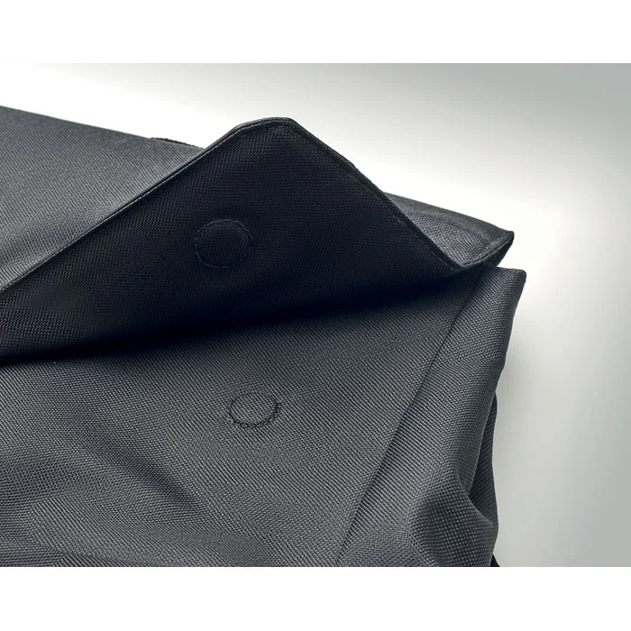 Rucsac pentru laptop de 15 inch în RPET 600D 2 tonuri, cu clapetă magnetică Daegu Lap