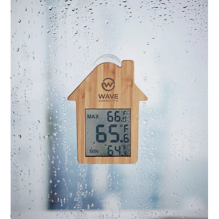 Stație meteo din bambus Hisa