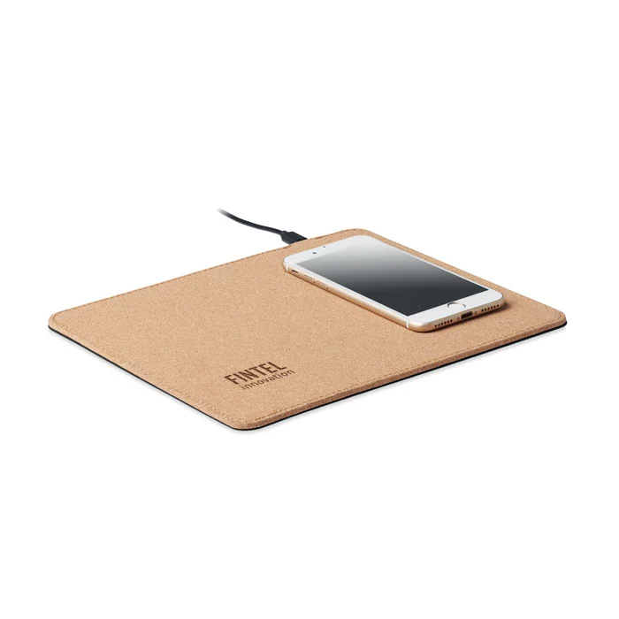 Mouse pad din plută cu încărcător wireless de 15 W Wireless Matty