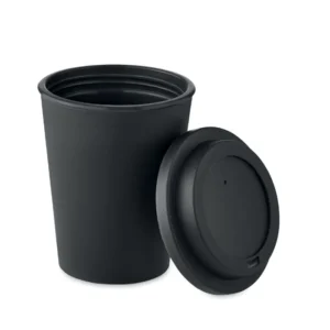 Pahar cu perete dublu și capac pentru băut din PP Nola