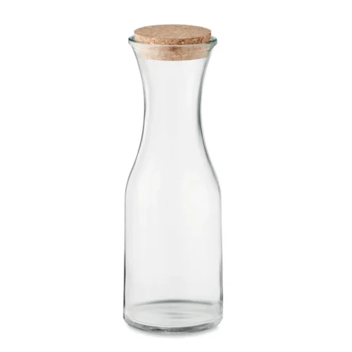 Carafă din sticlă reciclată cu capac din plută Picca