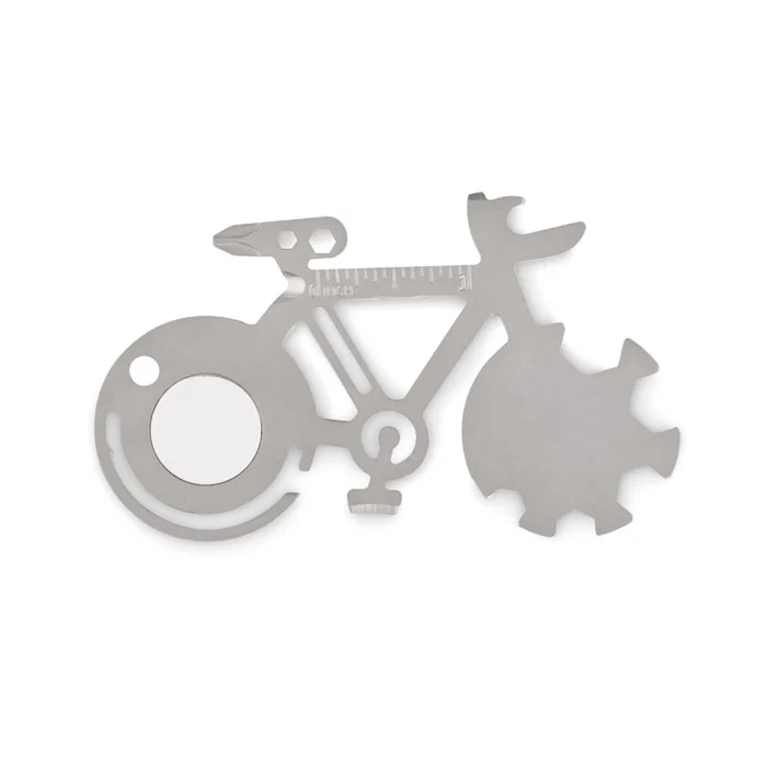 Multitool 11 în 1 din oțel inoxidabil în formă de bicicletă Bitool